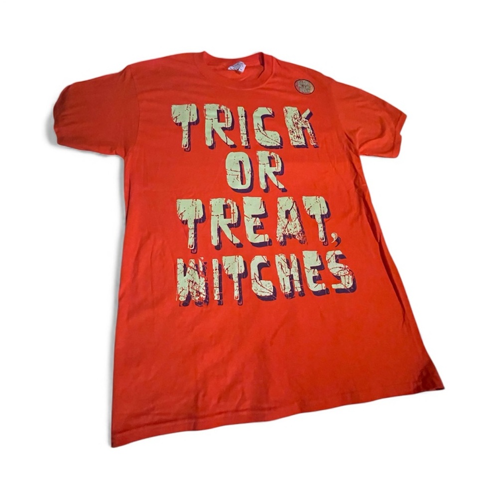 Men's Halloween Orange Graphic Tee - Women’s- Unisex - Funny